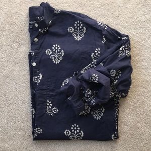 Madewell popover shirt